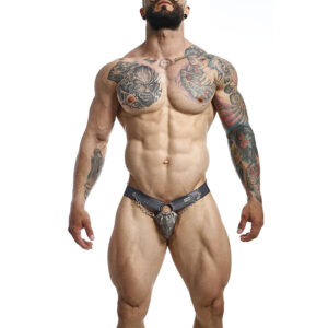 MOB – DNGEON SNAP JOCKSTRAP CINZA TAMANHO ÚNICO