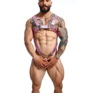 MOB – DNGEON ARNÊS DE PÊNIS CRUZADO TAMANHO ÚNICO