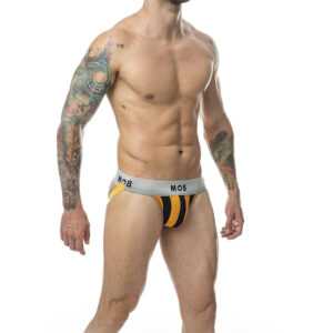 MOB – CALÇA CLASSIC JOCK STRIPE LARANJA TAMANHO G