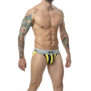 MOB – CALÇA CLASSIC JOCK STRIPE AMARELA TAMANHO G