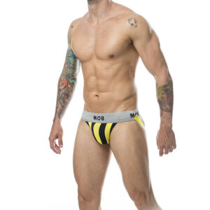 MOB – CALÇA CLASSIC JOCK STRIPE AMARELA TAMANHO G