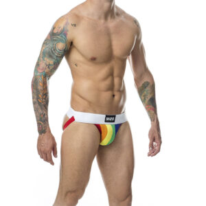 MOB – CALÇA CLASSIC JOCK STRIPE RAINBOW TAMANHO G