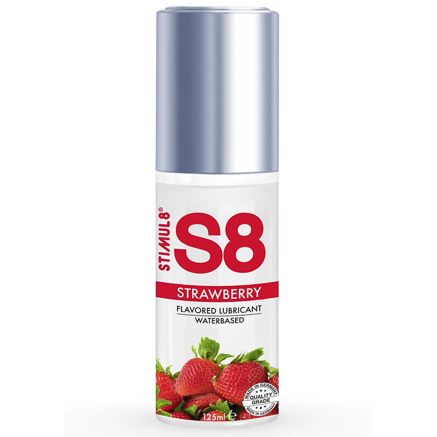 Mercadox STIMUL8 - LUBRIFICANTE S8 MORANGO 125 ML