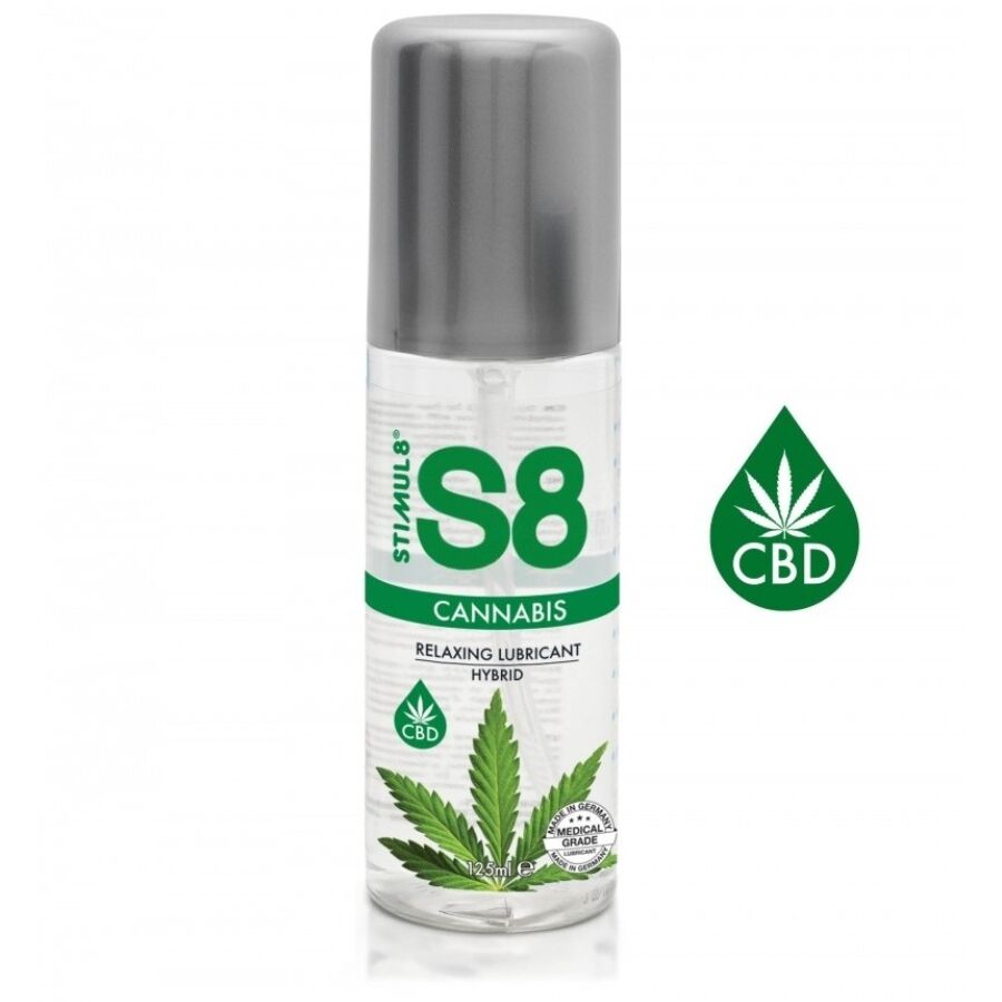 Mercadox STIMUL8 - LUBRIFICANTE HÍBRIDO DE CANNABIS S8 125 ML