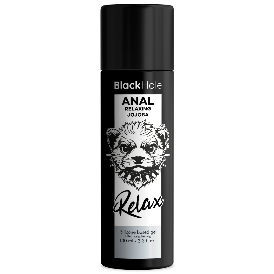 Mercadox BLACK HOLE - JOJOBA RELAXANTE ANAL BASE DE SILICONE 100 ML