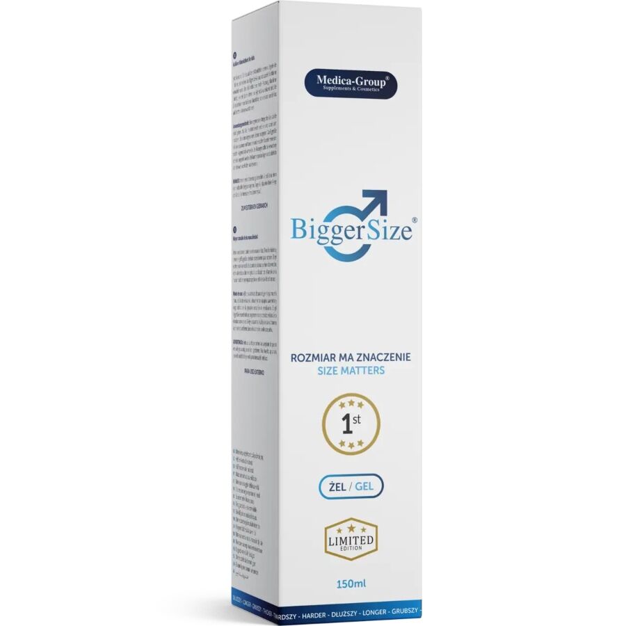 MEDICA GROUP - GEL ÍNTIMO DE TAMANHO MAIOR PARA HOMENS 150 ML - Image 2