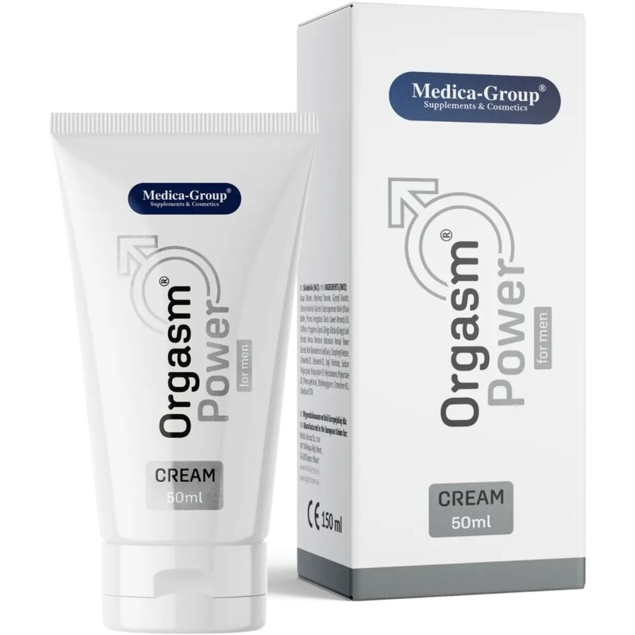 Mercadox MEDICA GROUP - CREME ÍNTIMO ORGASM POWER PARA HOMENS 50 ML