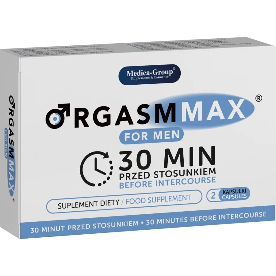 Mercadox MEDICA GROUP - ORGASM MAX PARA HOMENS 2 CÁPSULAS