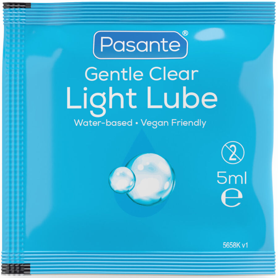 Mercadox PASANTE - LUBRIFICANTE LEVE À BASE DE ÁGUA 5 ML