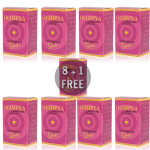 OLIMPYA – PRAZER VIBRANTE PODER DOS DEUSES 8 + 1 GRÁTIS