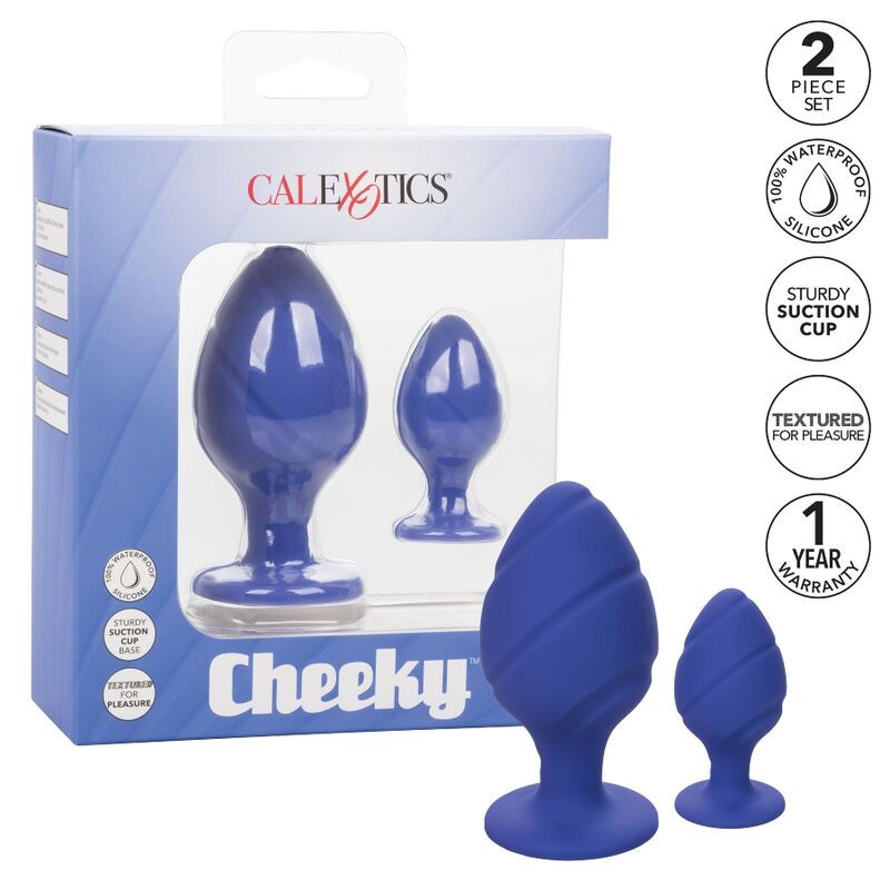 Mercadox CALEXOTICS - BUTTPLUG CHEEKY ROXO