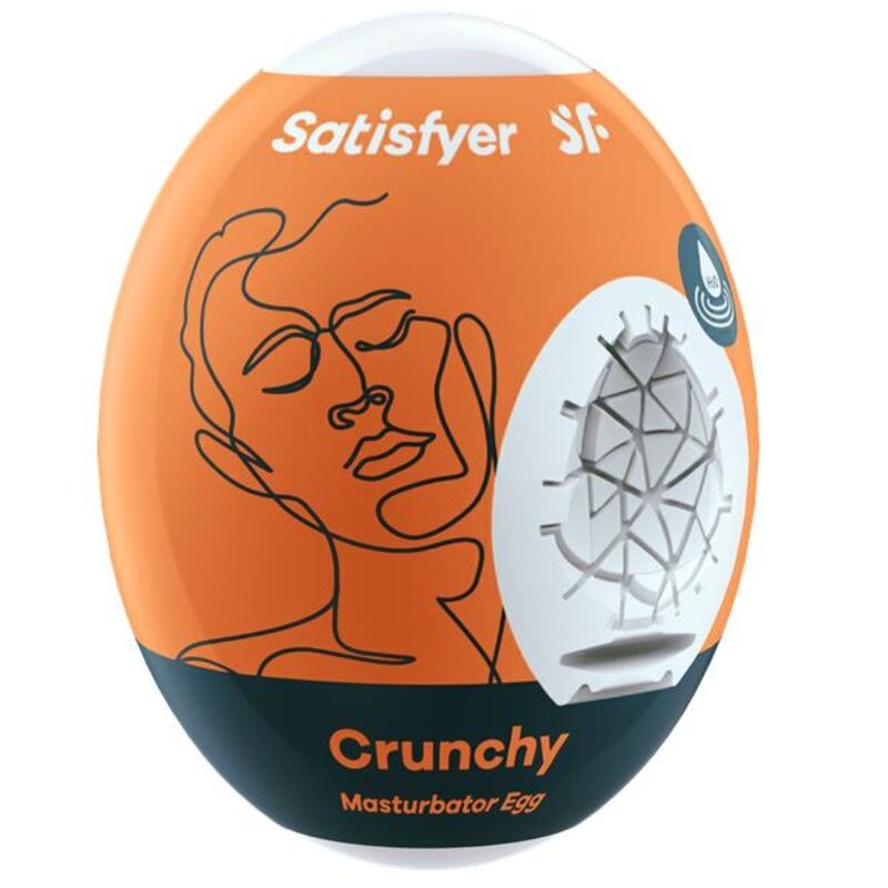 Mercadox SATISFYER - OVO MASTURBADOR CRUNCHY