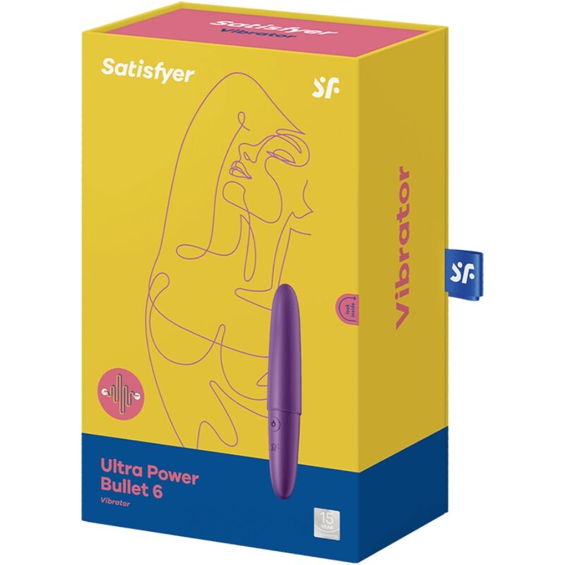 SATISFYER - ULTRA POWER BULLET 6 ROXO - Image 3