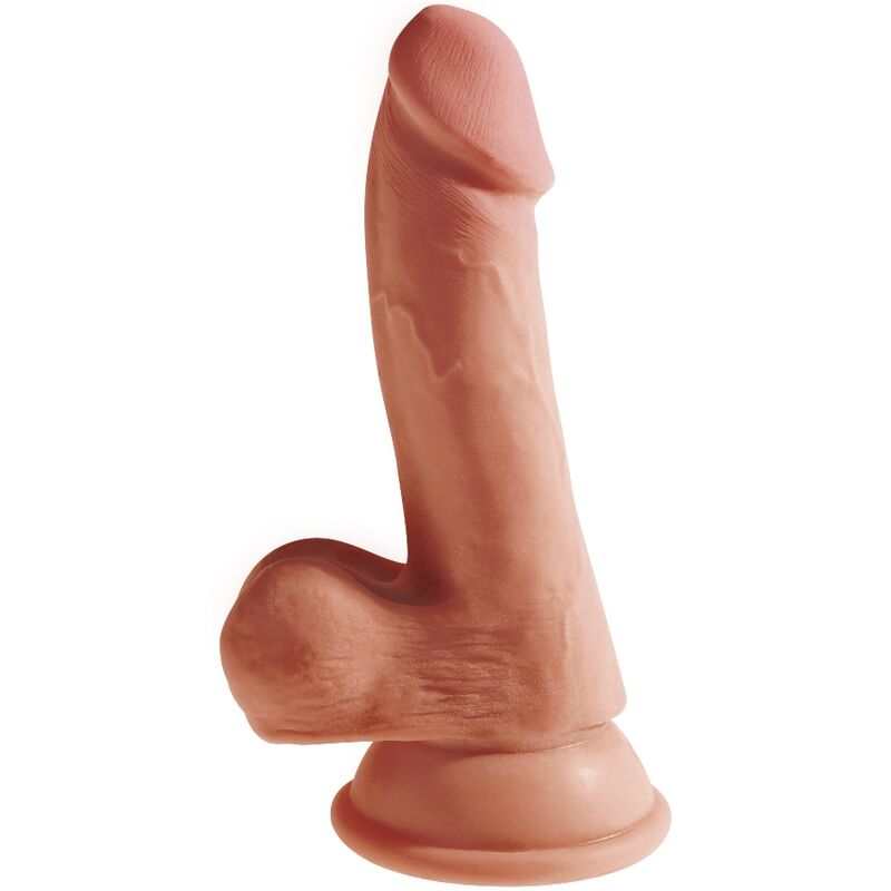Mercadox KING COCK - PLUS 3D DILDO COM BOLAS 17 CM