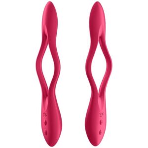 SATISFYER – MULTI VIBRADOR ELASTIC JOY VERMELHO