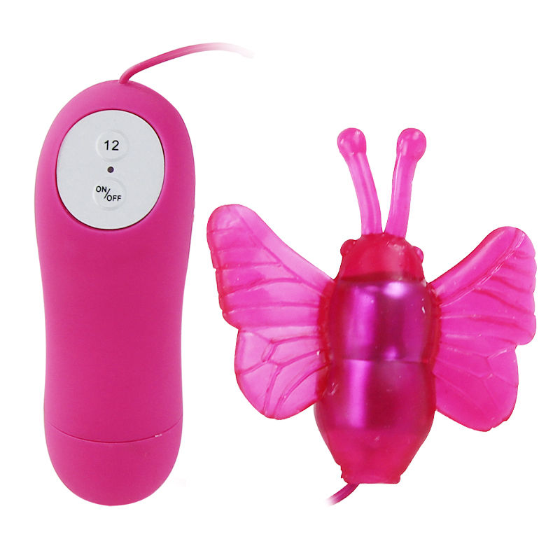 Mercadox BAILE - VIBRADOR ESTIMULADOR DE BORBOLETA SECRETO PRETTY LOVE 12V
