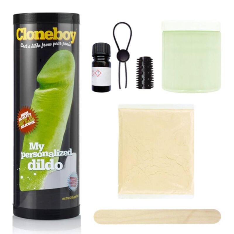 Mercadox CLONEBOY - GLOW NO KIT DE CLONER DO PÊNIS ESCURO