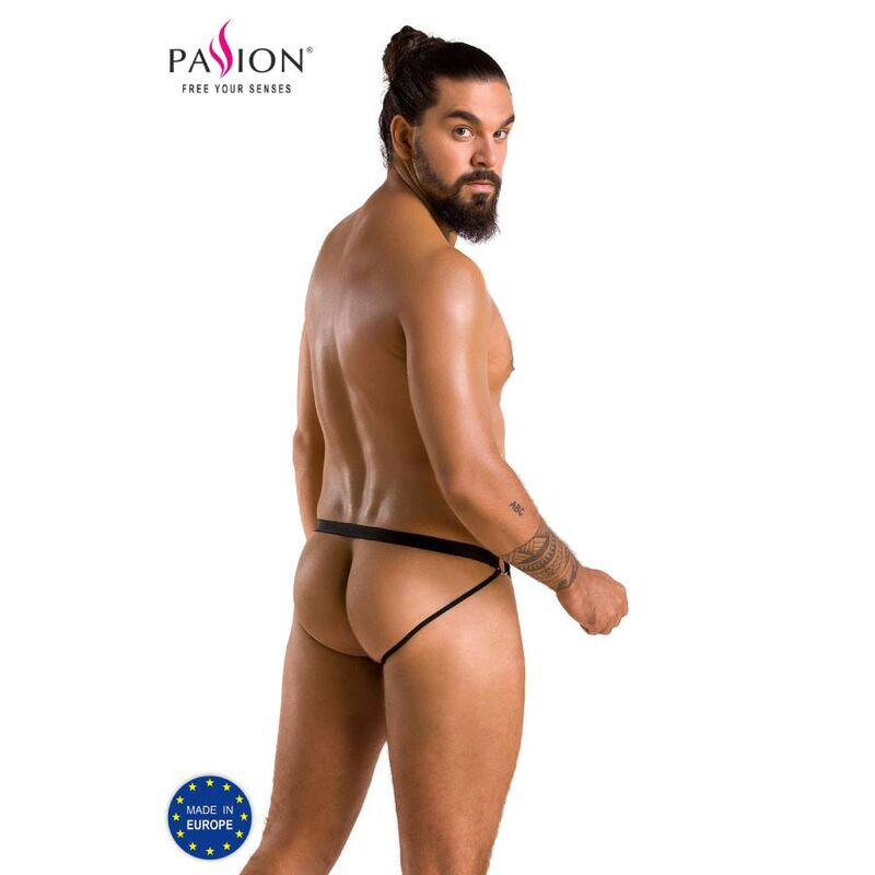 PASSION - 034 SLIP OPEN LUKE BLACK S/M - Image 3