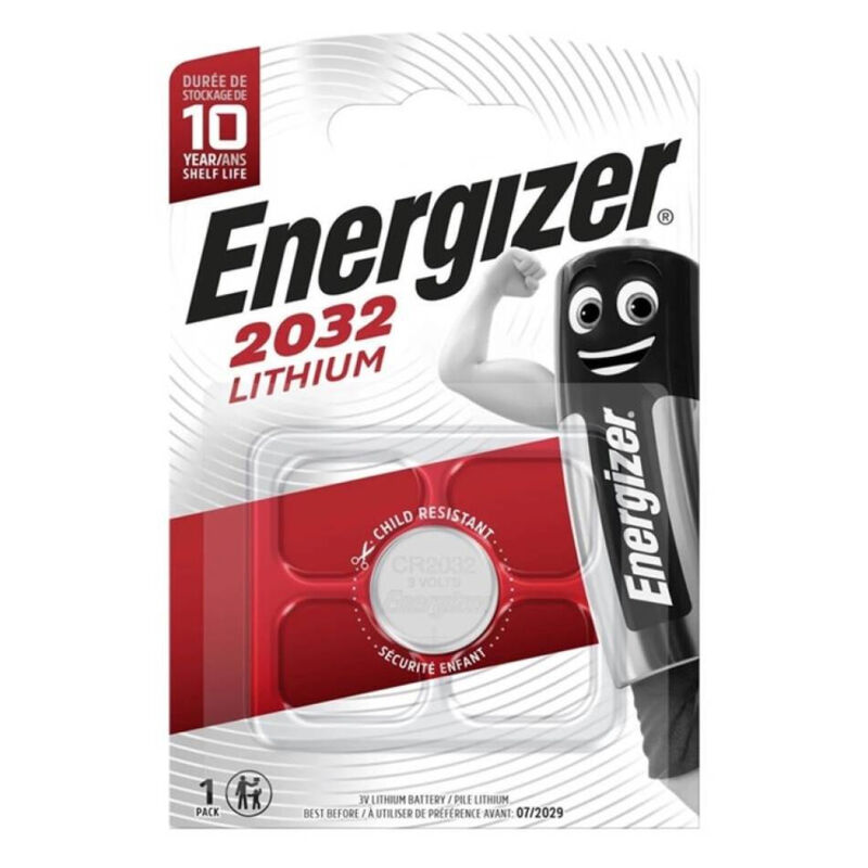 Mercadox ENERGIZER - BATERIA BOTO DE LÍTIO CR2032 3V 1 UNIDADE