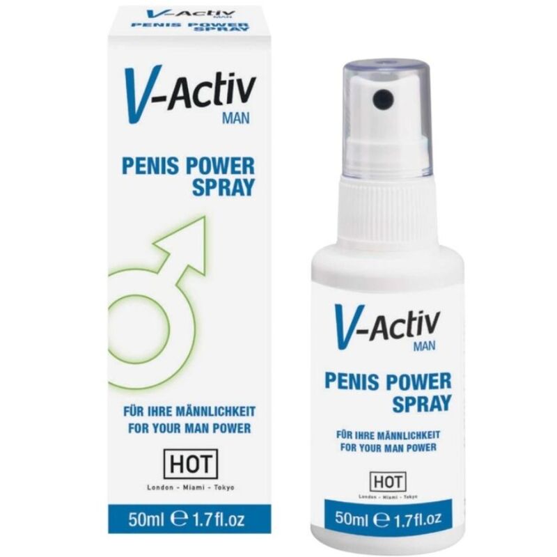 Mercadox HOT - V-ACTIV PENIS POWER SPRAY MEN 50ML