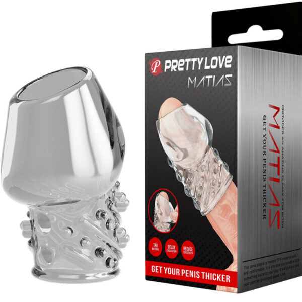 Mercadox PRETTY LOVE - MATIAS ESPESSANTE DE PÊNIS TRANSPARENTE