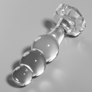 NEBULA SERIES BY IBIZA – MODELO 1 PLUG VIDRO BOROSILICADO TRANSPARENTE 10.5 CM -O- 3 CM