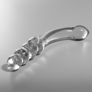 NEBULA SERIES BY IBIZA – MODELO 14 DILDO VIDRO BOROSILICADO TRANSPARENTE 18.5 CM -O- 3 CM