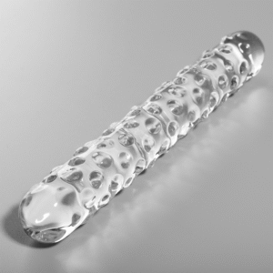 NEBULA SERIES BY IBIZA – MODELO 15 DILDO VIDRO BOROSILICADO TRANSPARENTE 18.5 CM -O- 3 CM