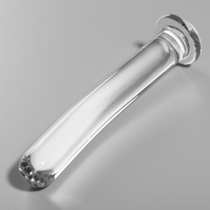 NEBULA SERIES BY IBIZA – MODELO 17 DILDO VIDRO BOROSILICADO TRANSPARENTE 18.5 CM -O- 3 CM