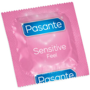 PASANTE – SACO SENSÍVEL A PRESERVATIVOS 144 UNIDADES