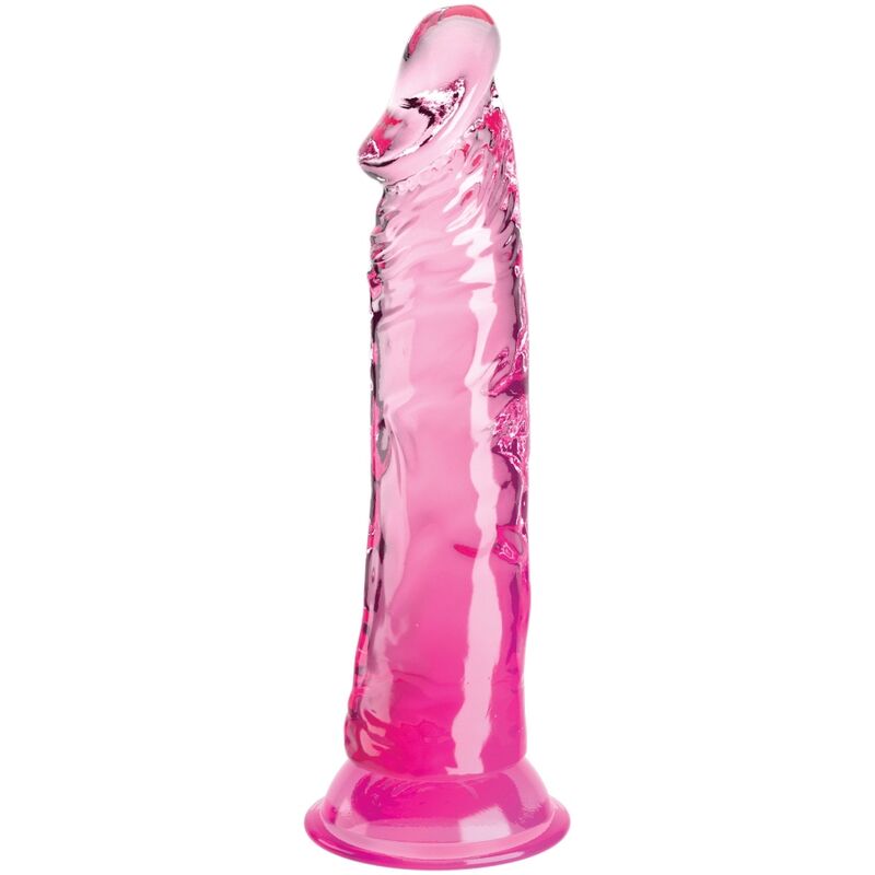 Mercadox KING COCK - CLEAR PÊNIS REALÍSTICO 19.7 CM ROSA