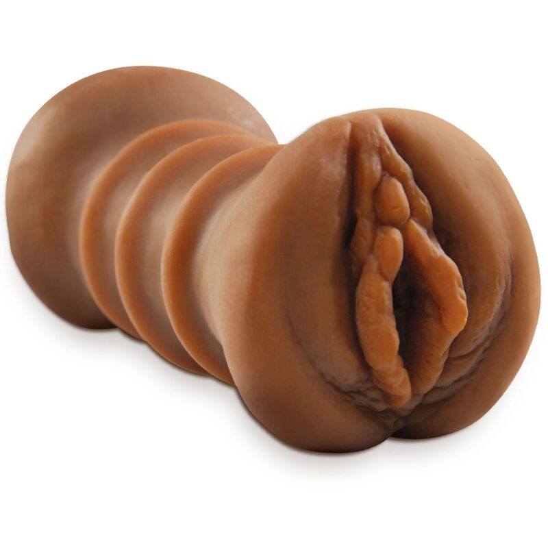 Mercadox FETISH FANTASY EXTREME - MASTURBADOR REALÍSTICO DE DUPLA ENTRADA VAGINA E ANO MARROM