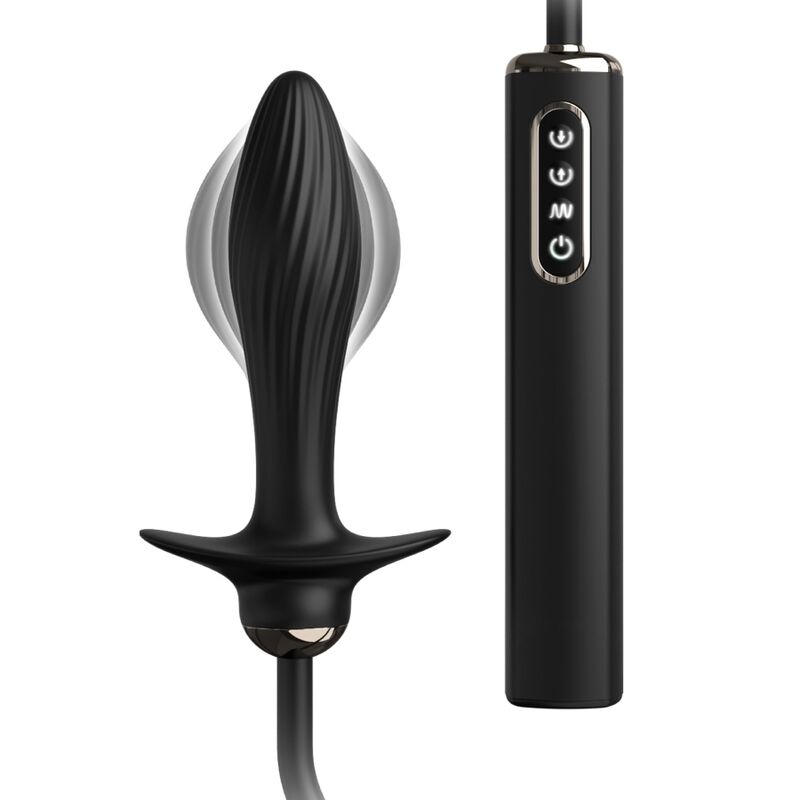 Mercadox ANAL FANTASY ELITE COLLECTION -PLUG INFLVEL E VIBRADOR AUTO-THROB