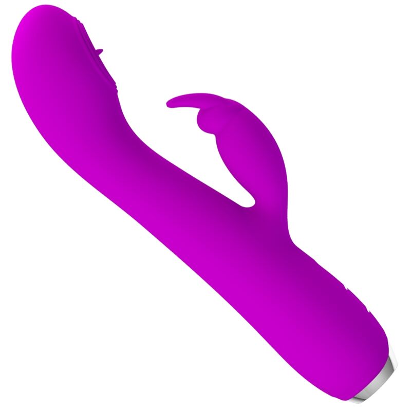 Mercadox PRETTY LOVE - RACHEL VIBRADOR RECARREGÁVEL COM VENTOSA ROXA