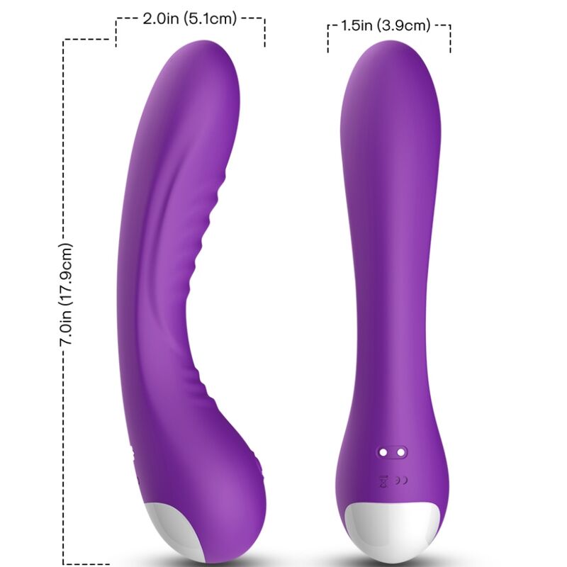 ARMONY - VIBRADOR LEGEND SILICONE ROXO - Image 3