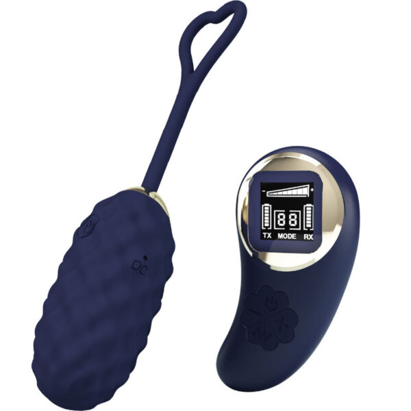 Mercadox PRETTY LOVE - OVO VIBRATÓRIO DE CONTROLE REMOTO VIVIAN BLUE