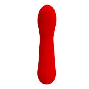 PRETTY LOVE – VIBRADOR RECARREGVEL FAUN VERMELHO