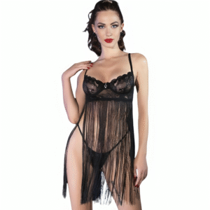 CHILIROSE – CR 4496 BABYDOLL PRETO S/M