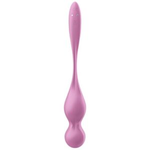 SATISFYER – BOLAS DE KEGEL VIBRANTES LOVE BIRDS ROSA