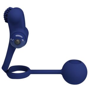 PRETTY LOVE – REMINGTON ANEL VIBRADOR DUPLO COM PLUG AZUL