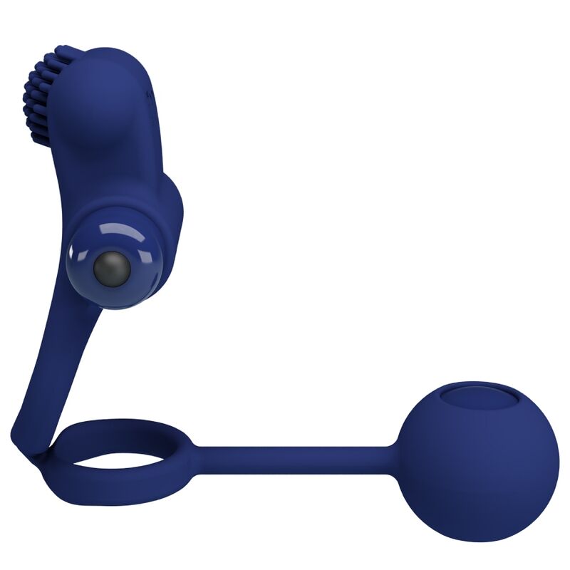 PRETTY LOVE - REMINGTON ANEL VIBRADOR DUPLO COM PLUG AZUL - Image 2