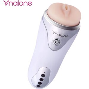 NALONE – MAGICIAN MASTURBATOR COM VIBRAÇÃO BRANCO