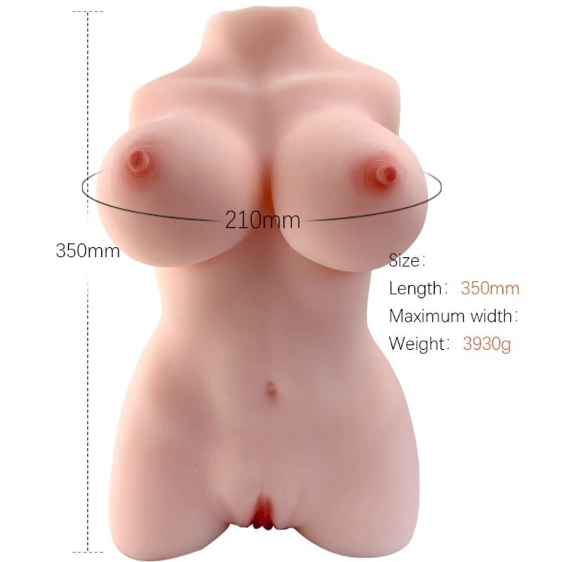 Mercadox ARMONY - TORSO FEMININO REALISTA MODELO 3
