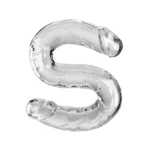 KING COCK – DOUBLE TROUBLE DILDO DUPLO 46 CM TRANSPARENTE