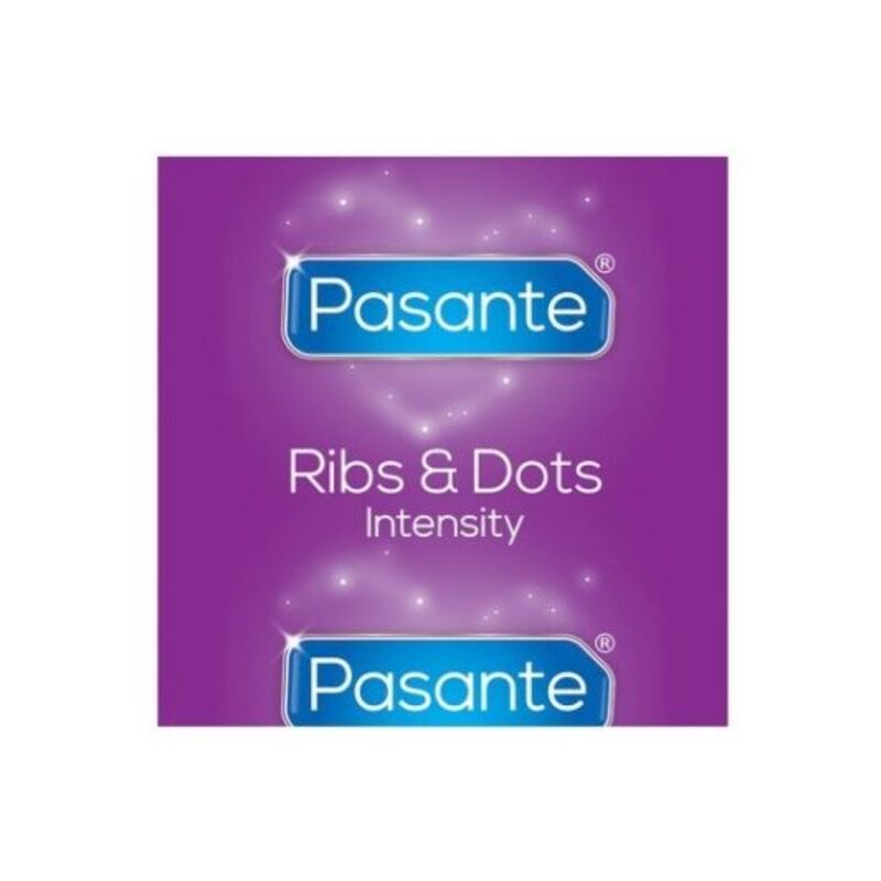 PASANTE - PRESERVATIVOS RIBS & DOTS INTENSITY 144 UNIDADES - Image 2