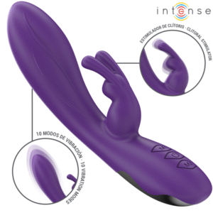 INTENSE – RANDALL RABBIT VIBRADOR 10 VIBRAÇÕES ROXO
