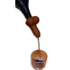 DIABLO PICANTE – DECANTADOR DE VINHO EM FORMA DE PÊNIS MULATO