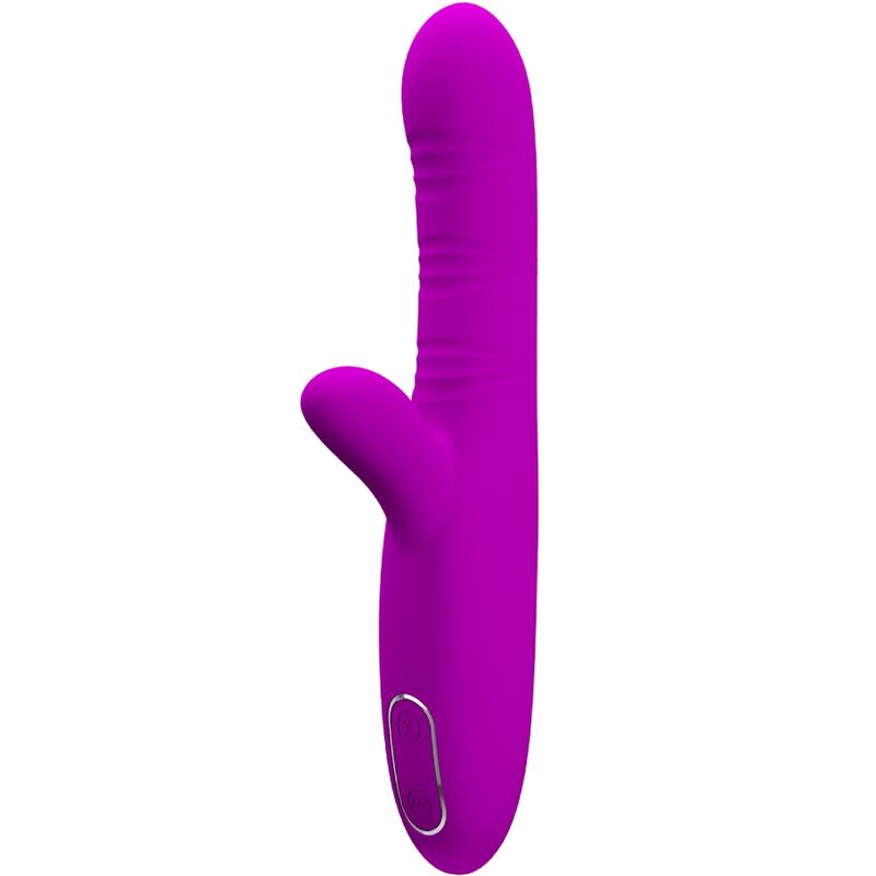 Mercadox PRETTY LOVE - ANGELIQUE MULTIFUNÇÕES VIBRADOR + ESTIMULADOR DE CLITÓRIS ROXO
