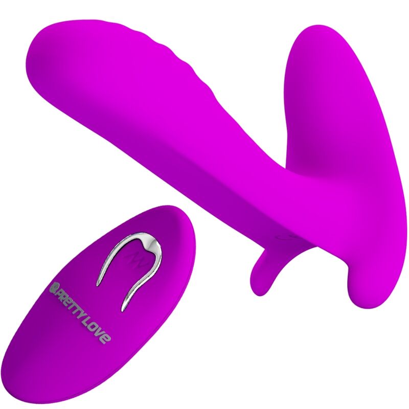 Mercadox PRETTY LOVE - MASSAGEADOR E VIBRADOR 12 VIBRAÇÕES CONTROLE REMOTO ROXO