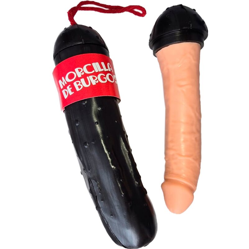 Mercadox DIABO PICANTE - DILDO DE SALSICHA DE SANGUE DE BURGOS